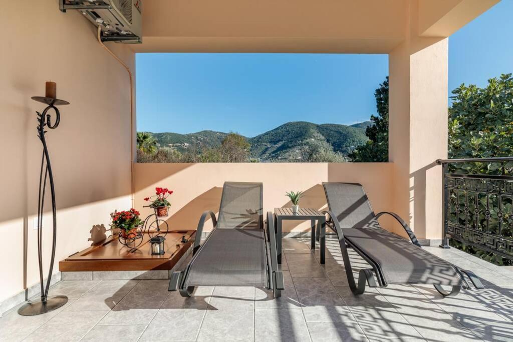 Meandros Apartment Garden View สโกเปลอสทาวน์ ภายนอก รูปภาพ