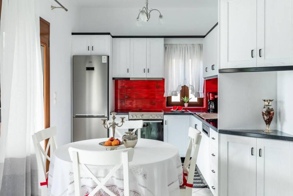 Meandros Apartment Garden View สโกเปลอสทาวน์ ภายนอก รูปภาพ