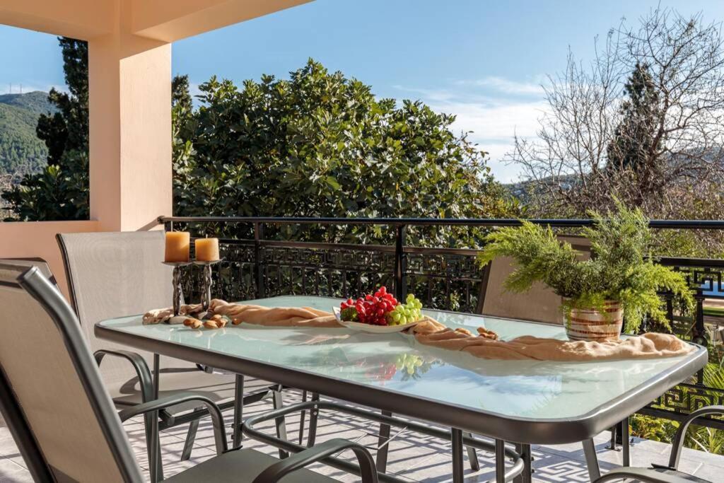 Meandros Apartment Garden View สโกเปลอสทาวน์ ภายนอก รูปภาพ